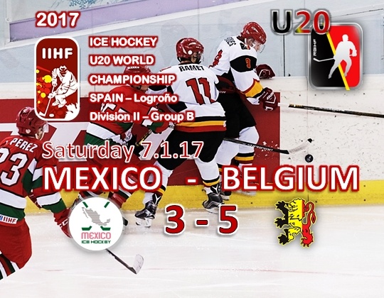 WC 2017 Div.IIB, Logroño, MEX vs BEL