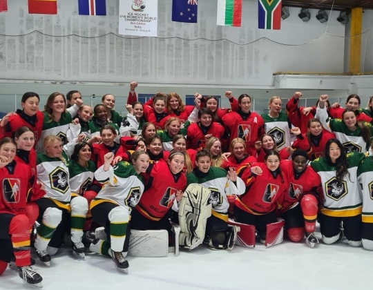 WK Dames U18: Belgian Blades overklassen Zuid-Afrika in derde wedstrijd