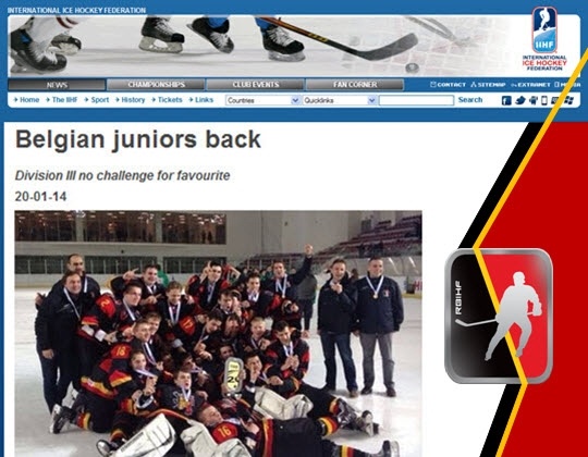 Belgian juniors back: Division III no challenge for favorite