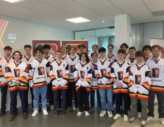 Team Belgium U18 Heren voorgesteld