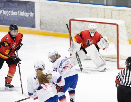 CM F?minine U18 : Les Belgian Blades perdent leur deuxi?me match contre l'Islande