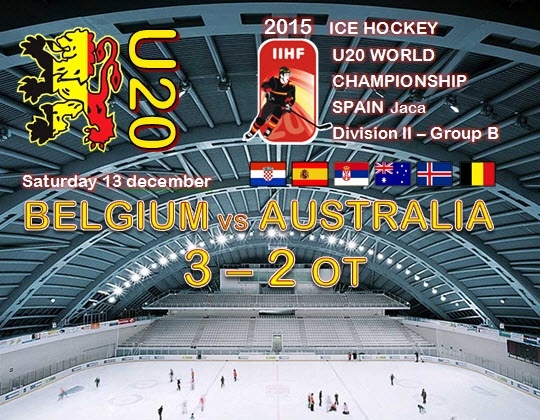 Championnat du Monde U20, Div.IIB du 13 au 19 décembre en Espagne