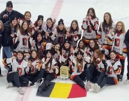 WK U18W: Belgische dames U18 pakken zilver tijdens eerste deelname WK!