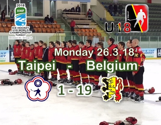 WC 2018 Div.IIIA, Erzurum, TPE-BEL