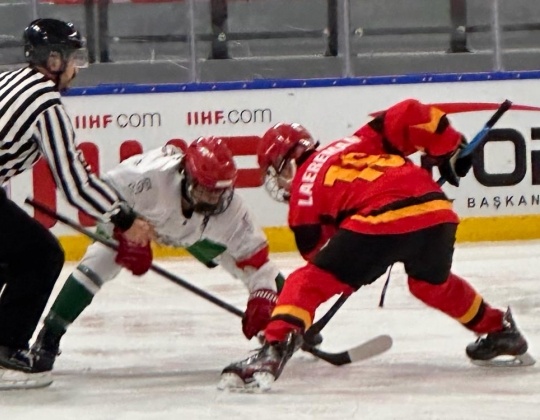 Team Belgium U18M skates smoothly past Mexico