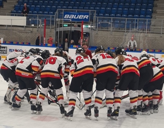 Belgian U18 Women win 3-4 from U18 Women Netherlands