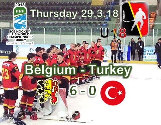 WC 2018 Div.IIIA, Erzurum, BEL-TUR