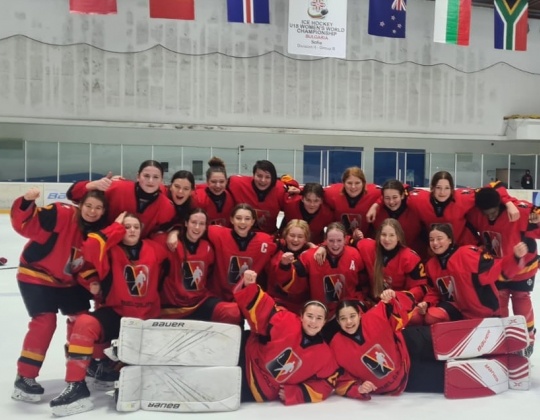 RBIHF :: IIHF Worlds U18 Women: Belgian Blades Start Worlds Campaign ...