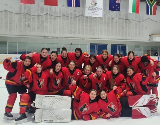 WK Dames U18: Belgian Blades starten WK-campagne met OT-winst