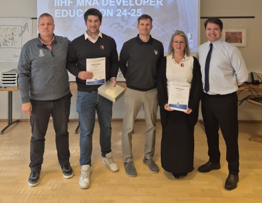 Two Belgian Graduates Strengthen the Future of RBIHF ? A Key Step in Succession Planning
