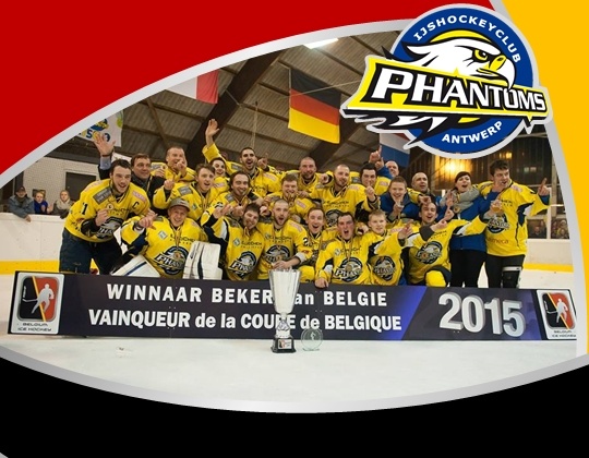 Antwerp Phantoms remporte la Coupe de Belgique 2015