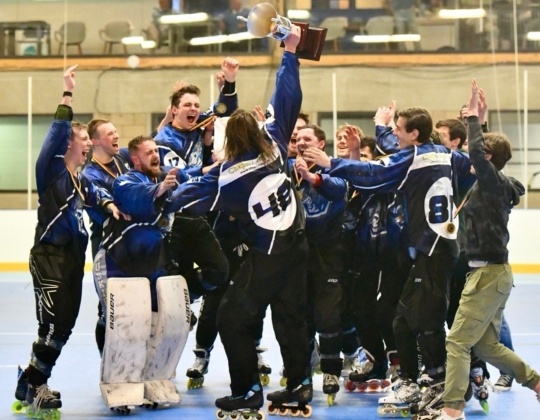 Huskies take the Belgian inline cup home for the 2nd time in a row.