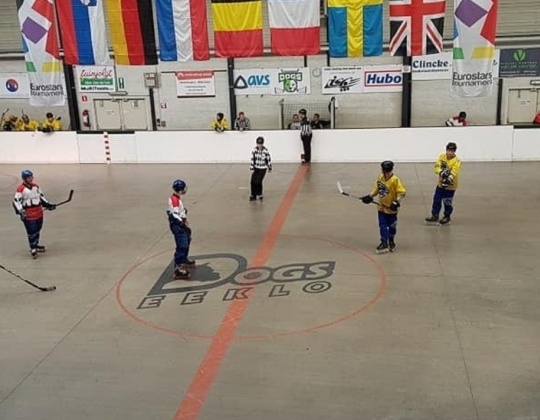 Top Inline Hockey in Eeklo this long weekend.