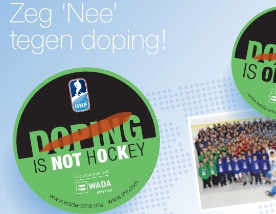 Dis "NON" au dopage! Zeg "NEE" tegen doping!
