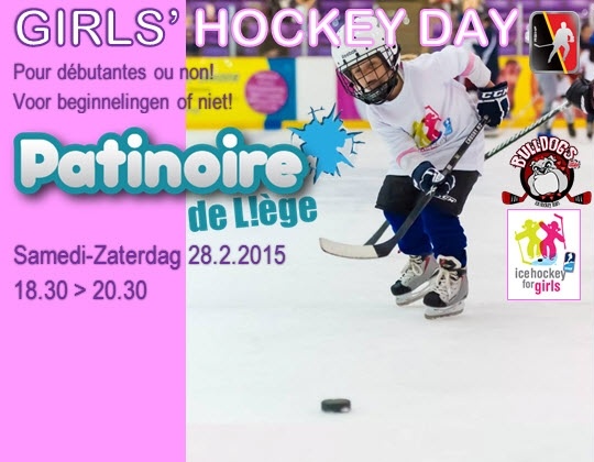 GIRLS HOCKEY DAY - 28 Février (Patinoire de Liège)