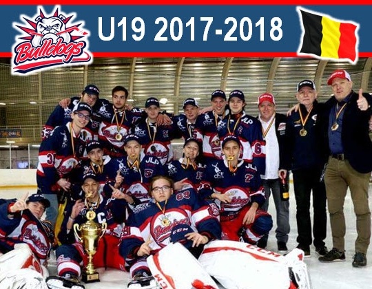 Premier titre historique en U19 pour les Bulldogs Liège!