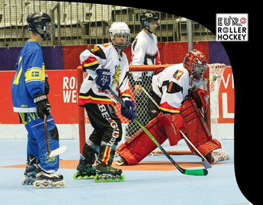 La sélection belge de inline hockey catégorie U16 (2003-2005) revient de son premier test européen.