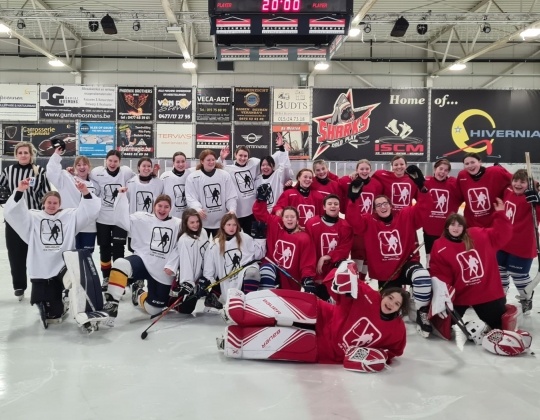 Belgium takes part in IIHF Global Girls Game