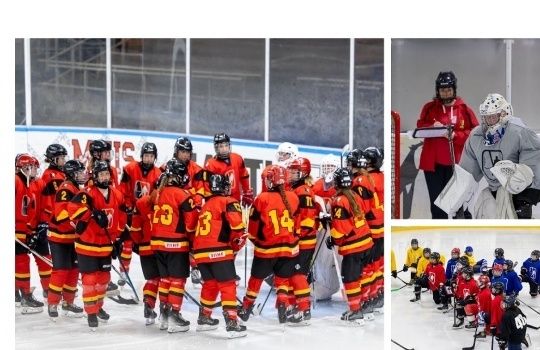 Kick-off weekend women's ice hockey with friendly vs U18 NL and Talentpool Women