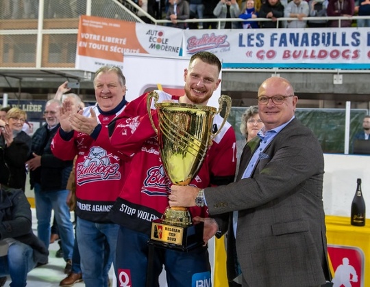 Les Bulldogs remportent la Coupe de Belgique avec une victoire haut la main !