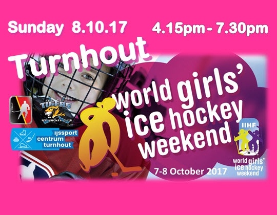 Girl Ice Hockey Weekend le 08/10/2017 à Turnhout!