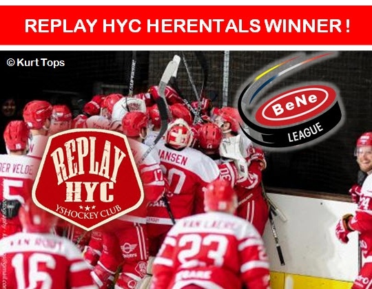 HYC REPLAY remporte la première BENE-League Cup