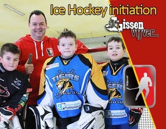 Ijshockey initiatie te Geel