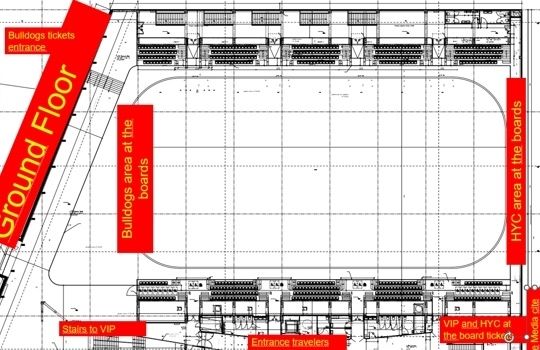 2026 Fozen Final ICE RINK ENTRANCE