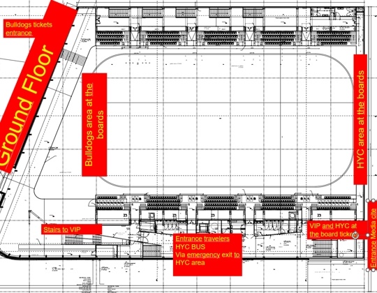 2026 Fozen Final ICE RINK ENTRANCE