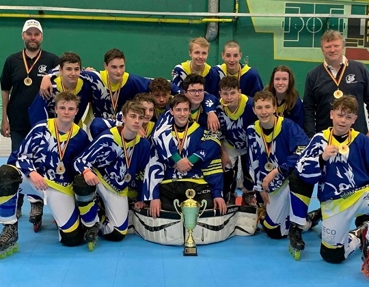 U16 kampioen Inline : Wolves