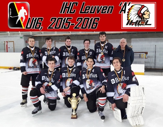 IHCL U16 remporte le championnat de Belgique !