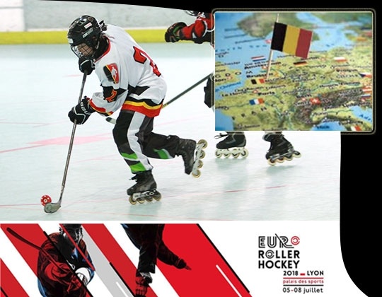 Inline hockey vs de rest van Europa