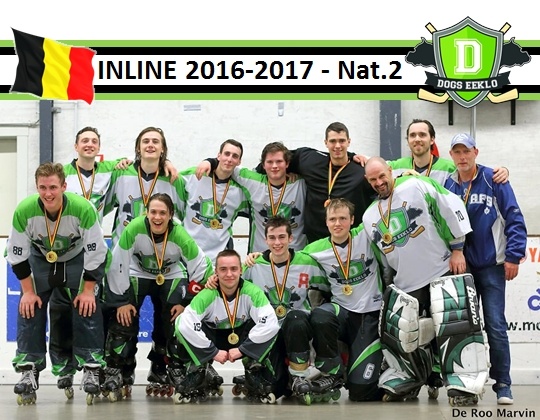 DOGS EEKLO - inline kampioen 2016-2017 - Nationaal 2