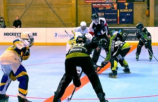 Belgian inline in the midst of a 3-day season closing weekend.