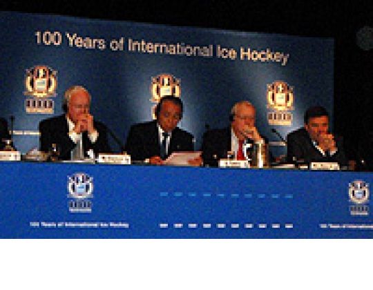 IIHF-Congres te Montréal, Canada - Dag 1