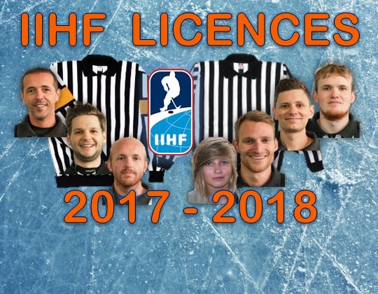 Zeven internationale on-ice licenties voor België