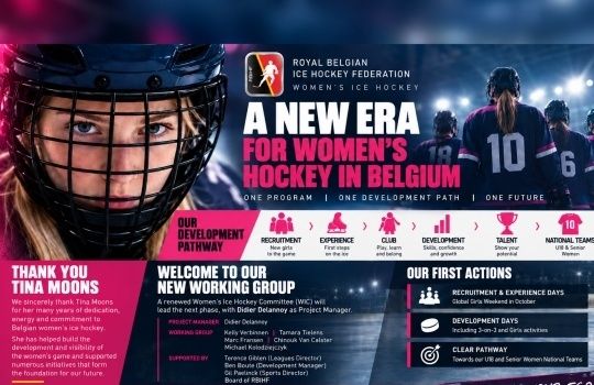 A New Era for Womens Ice Hockey in Belgium