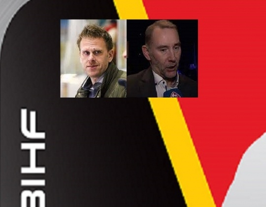 De coaches voor het WK2021  in IJsland: Jeffrey van Iersel en Chris Eimers