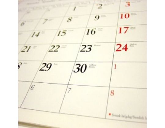 Wedstrijd Kalender Inline 2010-2011 online.