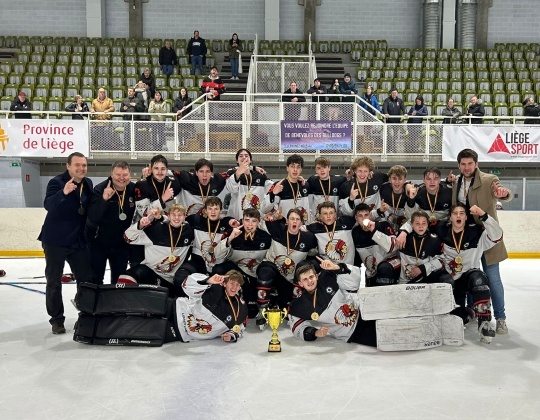Chiefs Leuven Black crowned champions U18