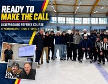Luxembourg Takes the Ice for Referee Training