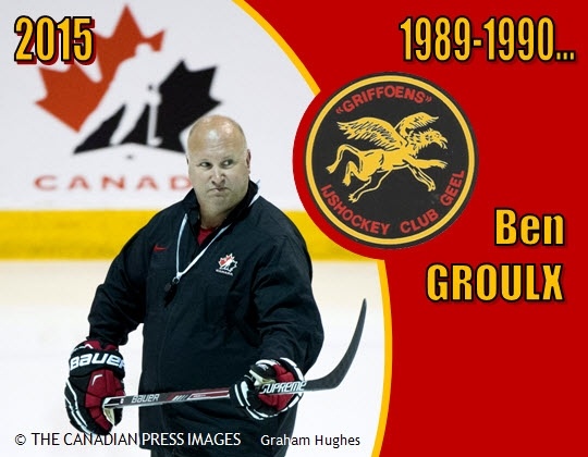 Benoît Groulx, coach de l'équipe nationale canadienne U20