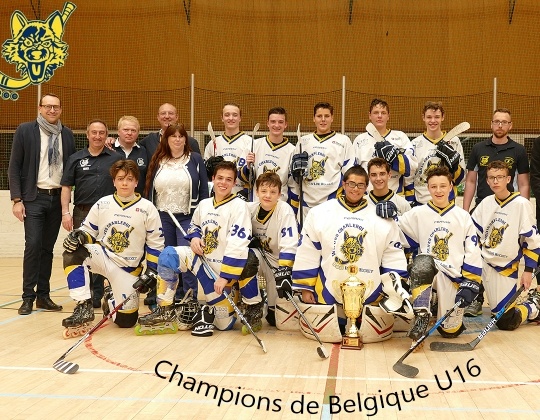 Wolves Charleroi champions invaincus en U16