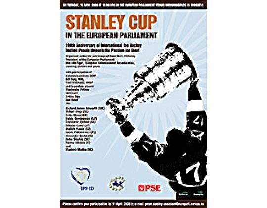 De Stanley Cup in België!