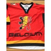 15/18 Red Worldchampionship Gameworn Jersey